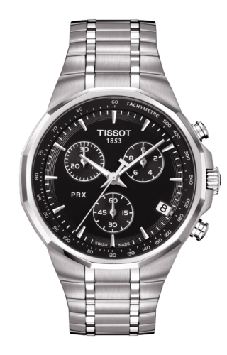 Tissot PRX Chronograph Quartz Stainless Steel / Black